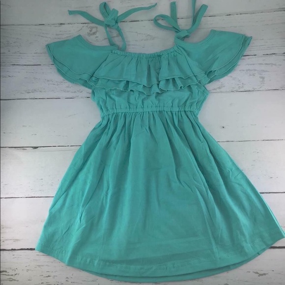 Boutique Other - Mint off the shoulder Dress  MOFF NWT Boutique